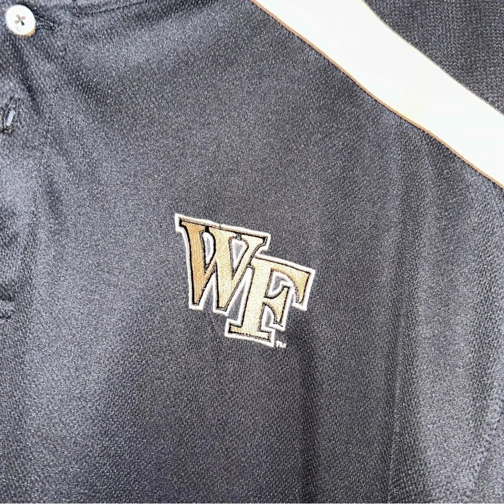 Wake Forest Demon Deacons black Polo Shirt Adult XL